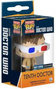 Figurine 10e Docteur – Lunettes 3D – Doctor Who