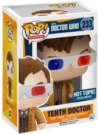 Figurine pop 10e Docteur - Lunettes 3D - Doctor Who - 1