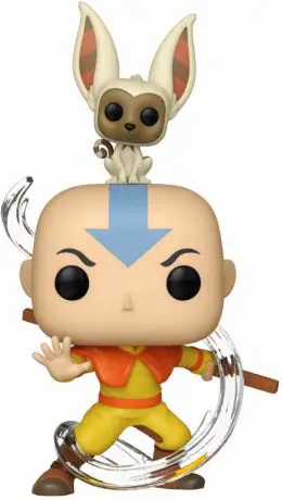 Figurine pop Aang avec Momo - Avatar: le dernier maître de l'air - 2
