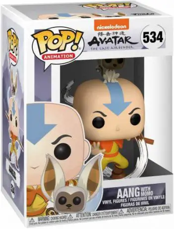 Figurine pop Aang avec Momo - Avatar: le dernier maître de l'air - 1