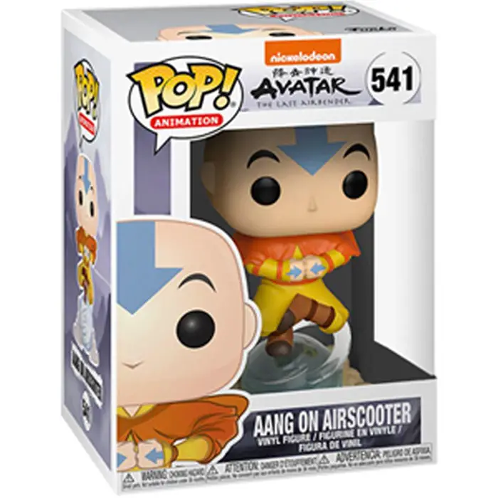 Figurine pop Aang sur Airscooter - Avatar: le dernier maître de l'air - 2