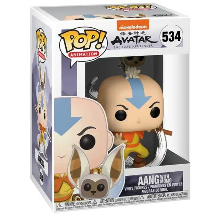Figurine pop Aang with Momo - Avatar: le dernier maître de l'air - 2