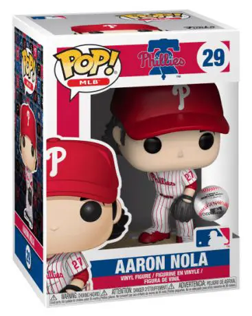 Figurine pop Aaron Nola - MLB : Ligue Majeure de Baseball - 1