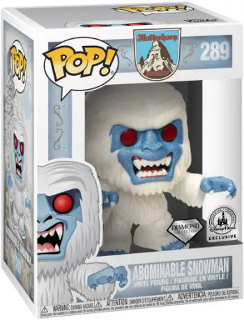 Figurine pop Abominable Homme des Neiges - Pailleté - Parcs Disney - 1