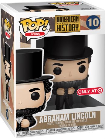 Figurine pop Abraham Lincoln - Histoire des Etats-Unis - 1
