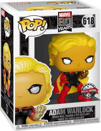 Figurine pop Adam Warlock - Marvel 80 ans - 1