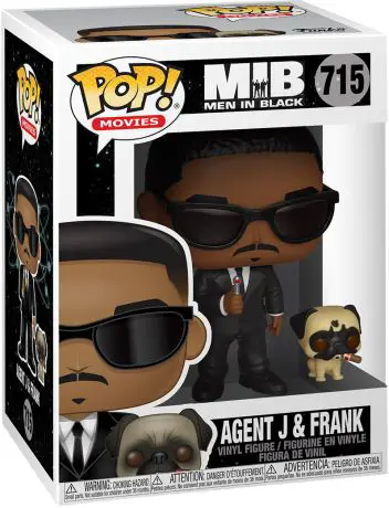 Figurine pop Agent J avec Frank - Men in Black - 1