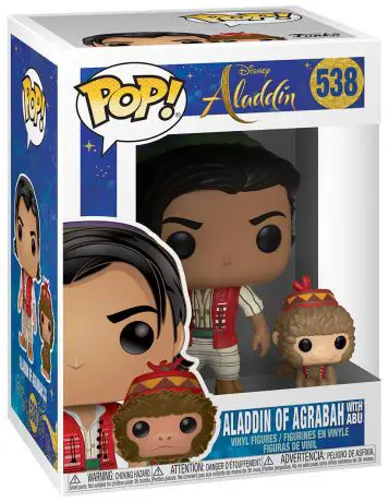 Figurine pop Aladdin d'Agrabah avec Abu - Aladdin - 1