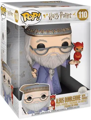 Figurine pop Albus Dumbledore avec Fumseck - 25 cm - Harry Potter - 1