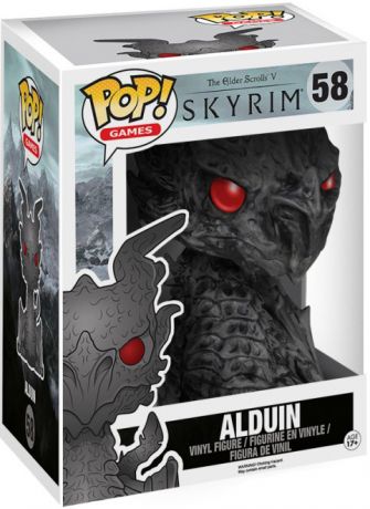 Figurine pop Alduin - 15 cm - The Elder Scrolls V: Skyrim - 1