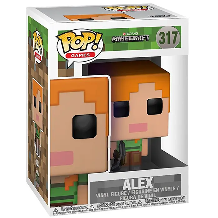 Figurine pop Alex - Minecraft - 2