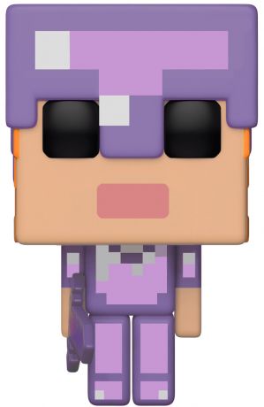 Figurine pop Alex avec Armure Enchantée - Minecraft - 2