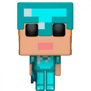 Figurine Alex in diamond armor – Minecraft- #323
