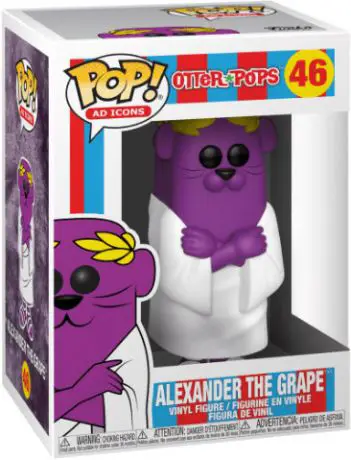 Figurine pop Alexandre le raisin - Otter Pops - 1