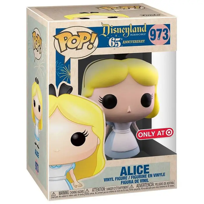 Figurine pop Alice Anniversaire Disneyland Resort - Alice Au Pays Des Merveilles - 2