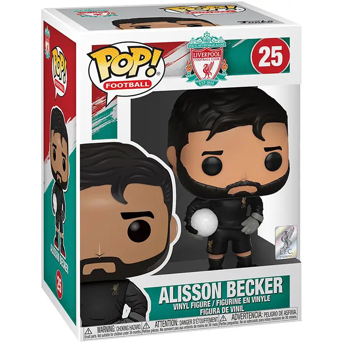 Figurine pop Alisson Becker - Liverpool FC - 2