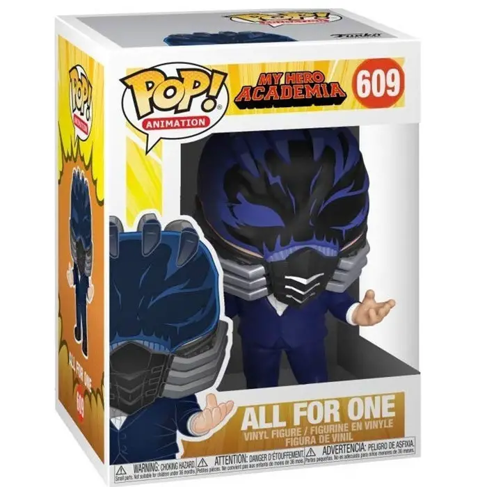 Figurine pop All For One with mask - My Hero Academia - 2