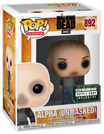 Figurine pop Alpha démasquée - The Walking Dead - 1