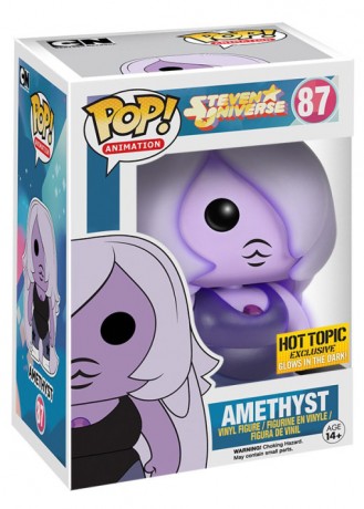 Figurine pop Amethyst - Violet - Brillant dans le noir - Steven Universe - 1