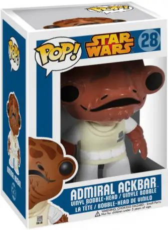Figurine pop Amiral Ackbar - Star Wars 1 : La Menace fantôme - 1