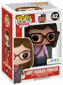 Figurine Amy Farrah Fowler – Tenue Rose – The Big Bang Theory- #42