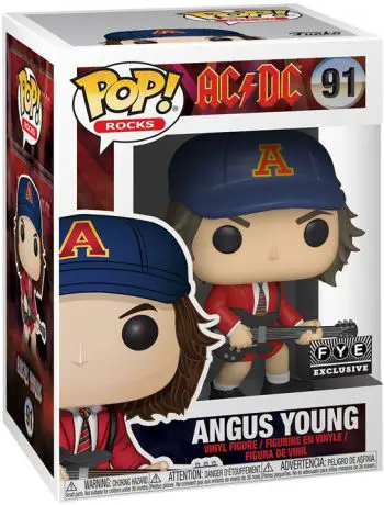 Figurine pop Angus Young (Veste Rouge) - AC / DC - 1