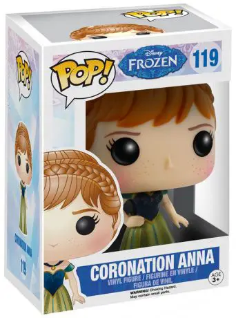 Figurine pop Anna - Couronnement - Frozen - La reine des neiges - 1