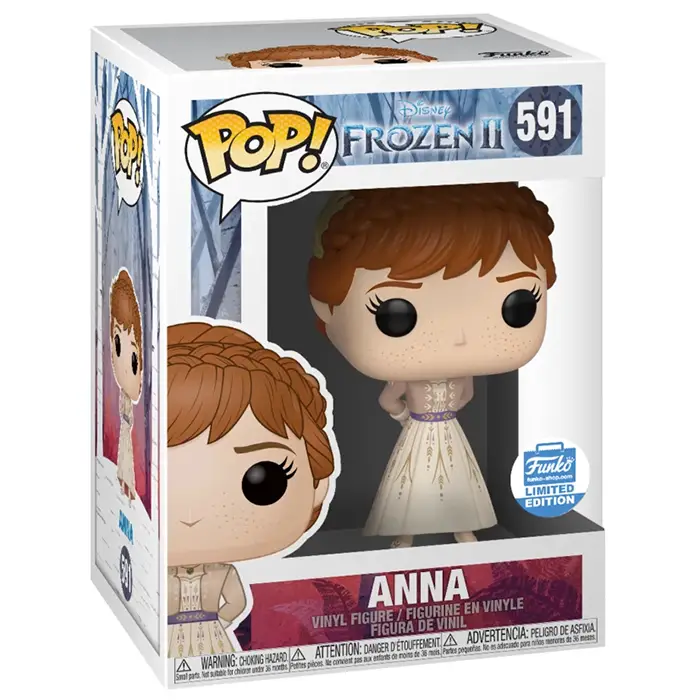 Figurine pop Anna party dress - Frozen 2 - La reine des neiges 2 - 2