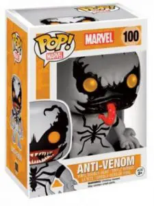 Figurine Anti-Venom – Brillant dans le noir – Marvel Comics- #100