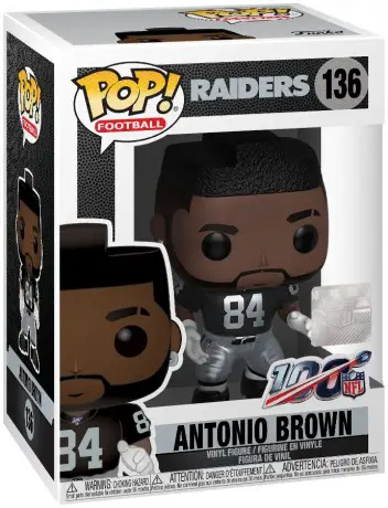 Figurine pop Antonio Brown - Raiders - NFL - 1