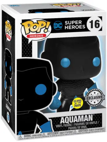 Figurine pop Aquaman - Brillant dans le noir - DC Super-Héros - 1