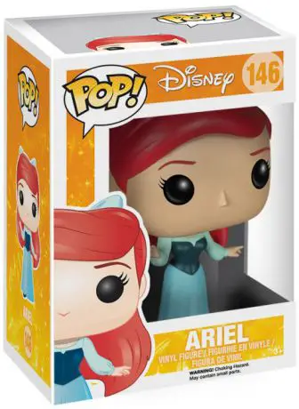 Figurine pop Ariel en Robe Bleue - La Petite Sirène - 1