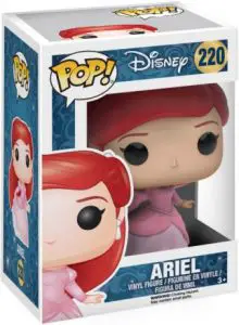 Figurine Ariel en Robe Rose – La Petite Sirène- #220