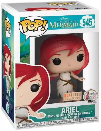 Figurine pop Ariel enroulée d'un Morceau de Voile - La Petite Sirène - 1