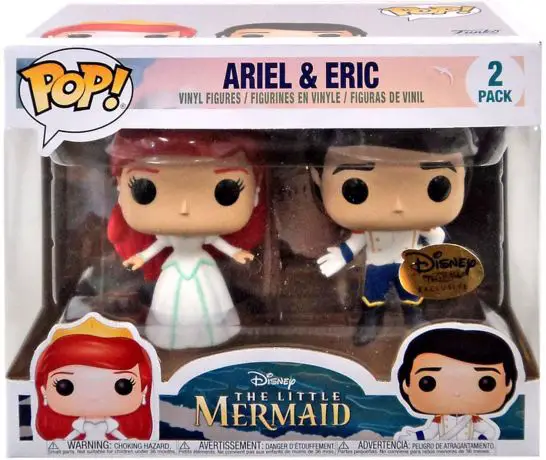 Figurine pop Ariel & Eric Mariage - 2 pack - La Petite Sirène - 1