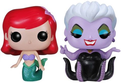 Figurine pop Ariel & Ursula - 2 pack - Disney premières éditions - 2