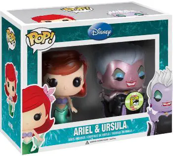 Figurine pop Ariel & Ursula - 2 pack - Métallique - Disney premières éditions - 1