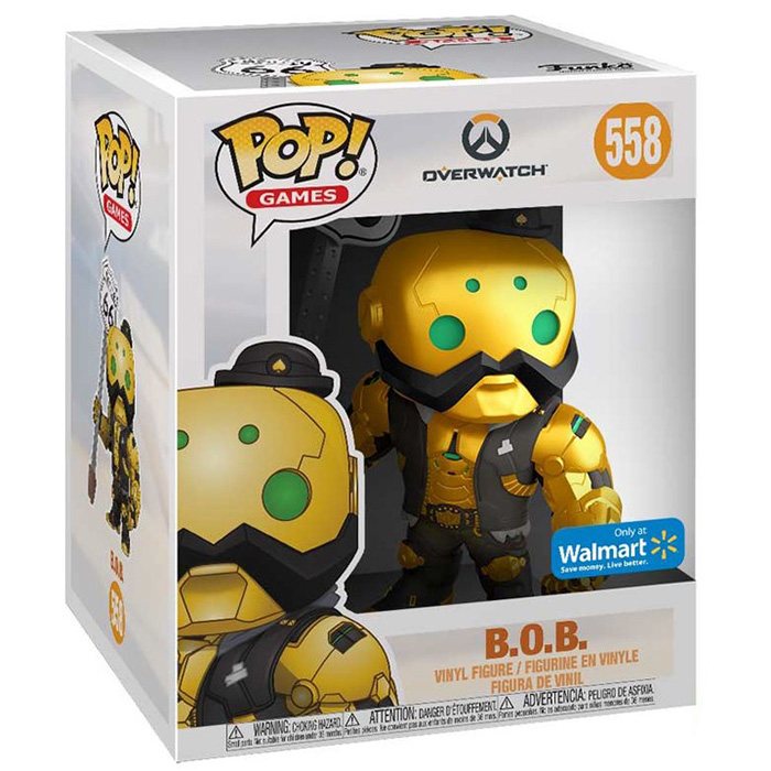 Figurine pop B.O.B gold - Overwatch - 2