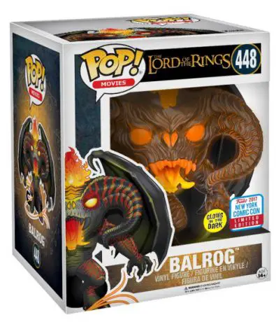 Figurine pop Balrog - Brillant dans le noir & Super sized - Le Seigneur des Anneaux - 1