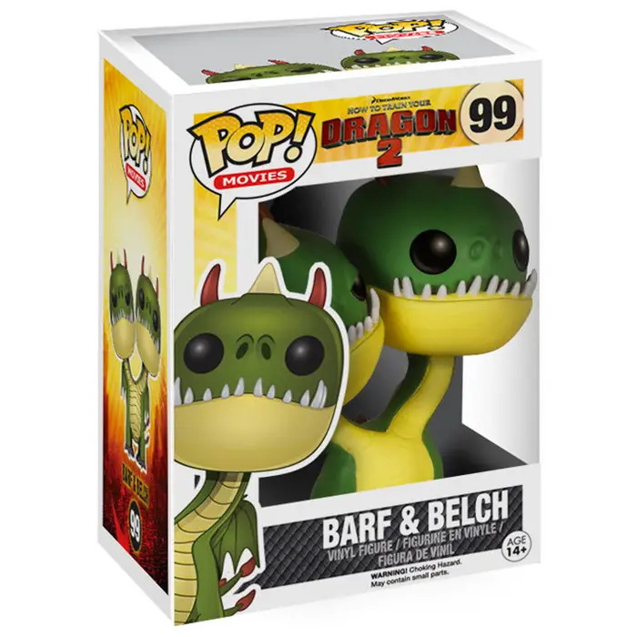 Figurine pop Barf and Belch - Dragons 2 - 2