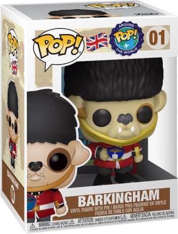 Figurine pop Barkingham (Royaume Uni) - Autour du Monde - 1