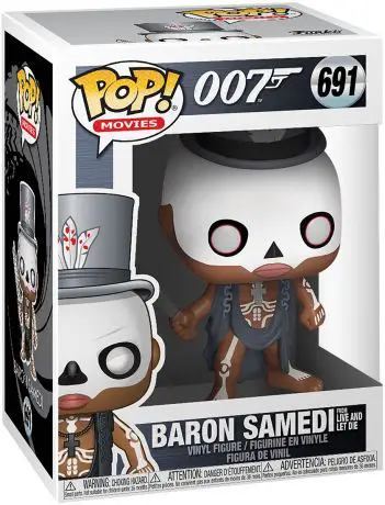 Figurine pop Baron Samedi - Live and Let Die - James Bond 007 - 1