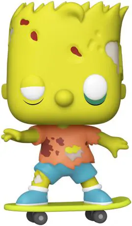 Figurine pop Bart en Zombie - Les Simpson - 2