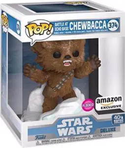 Figurine Bataille à la base Echo : Chewbacca – Floqué & 15 cm – Star Wars 5 : L’Empire Contre-Attaque- #374