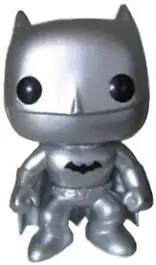 Figurine pop Batman - Argent Métallisé - DC Super-Héros - 2