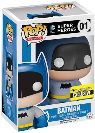 Figurine pop Batman avec Costume Bleu - DC Super-Héros - 1