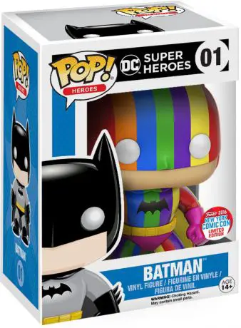 Figurine pop Batman avec Costume Multicolore - DC Super-Héros - 1