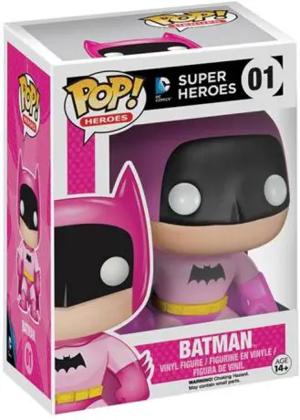 Figurine pop Batman avec Costume Rose - DC Super-Héros - 1