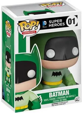 Figurine pop Batman avec Costume Vert - DC Super-Héros - 1