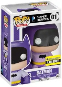Figurine Batman avec Costume Violet – DC Super-Héros- #1